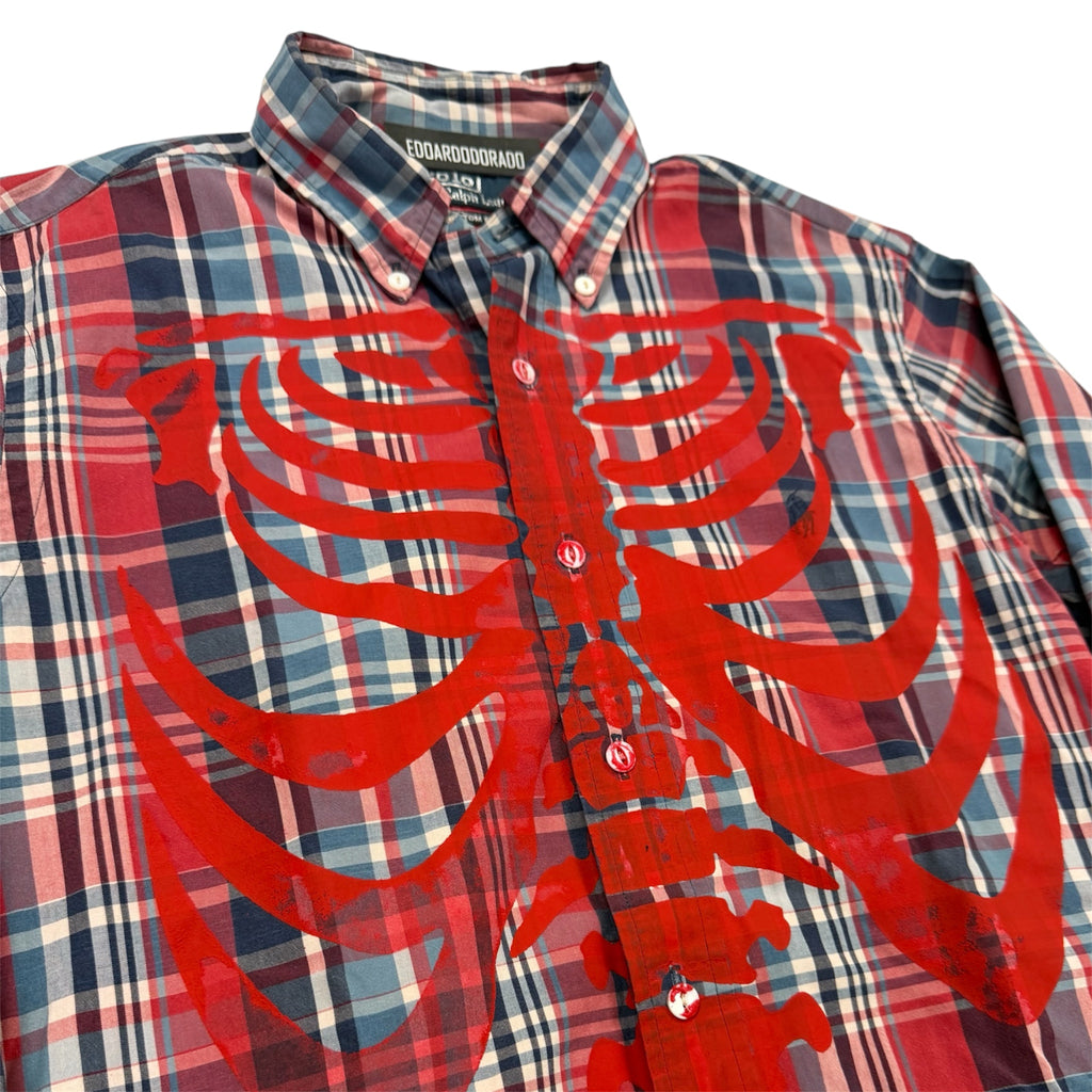 camicia vintage ralph Lauren custom tg S