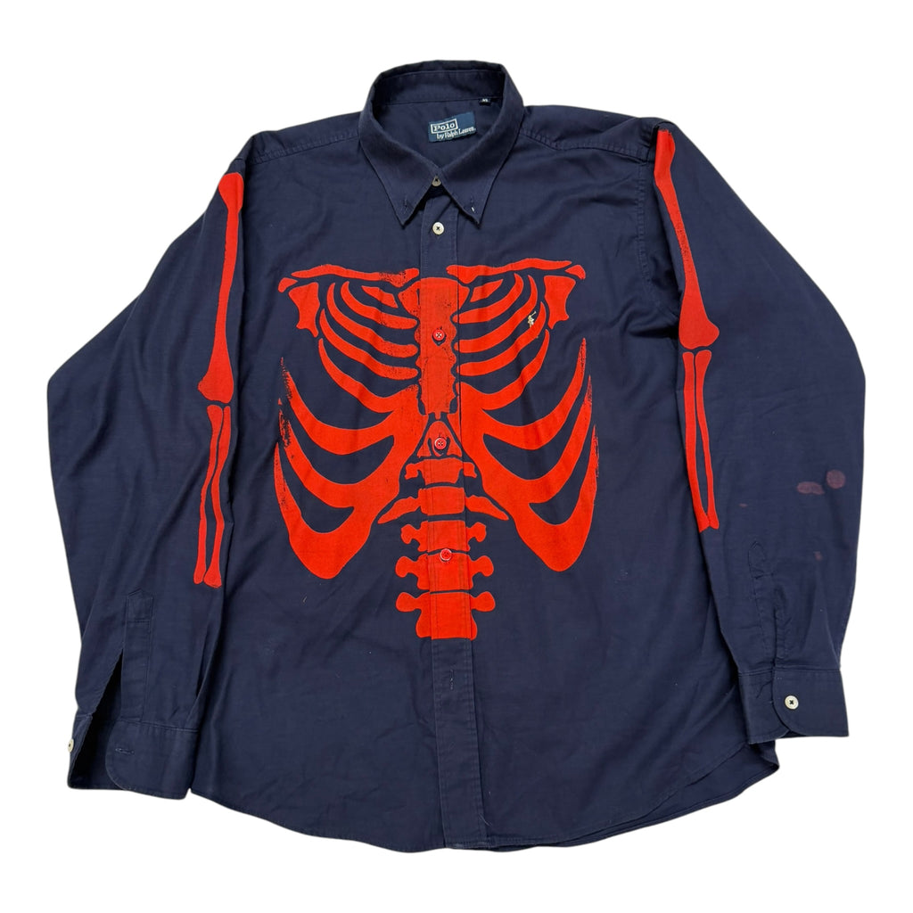 camicia vintage ralph lauren custom tg XL