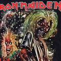 t shirt vintage con strass Iron Maiden tg S