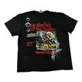 t shirt vintage sovrastampata  Iron Maiden tg XXL