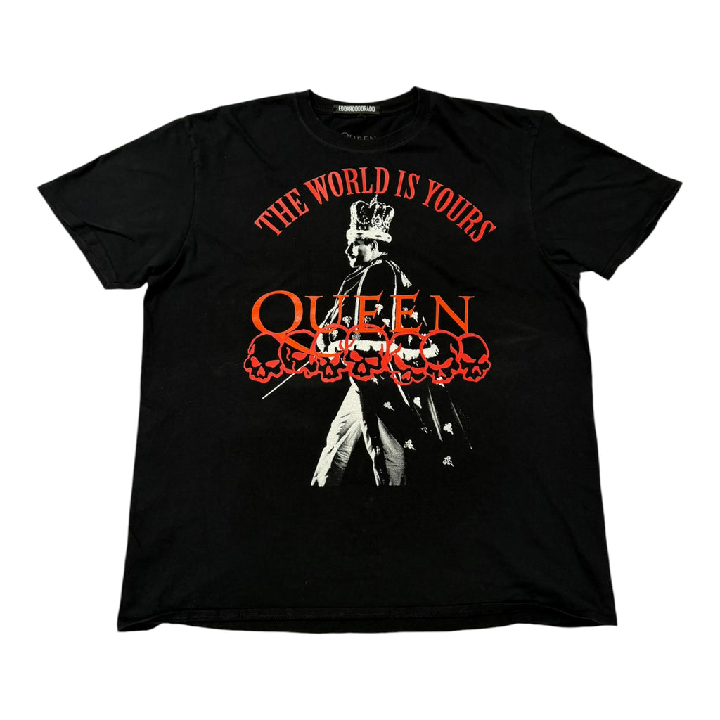 t shirt vintage sovrastampata  queen tg XXL