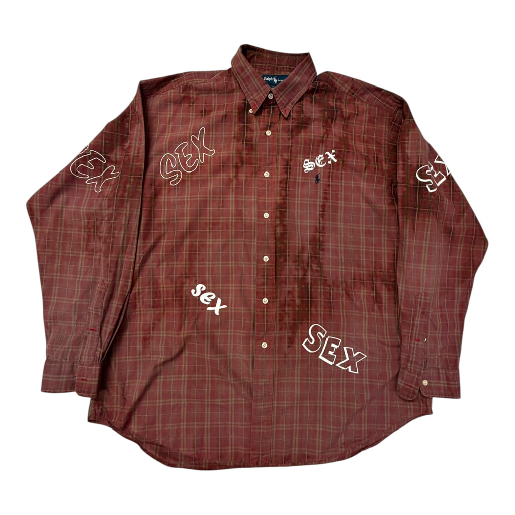 camicia vintage ralph lauren custom tg XL Sex