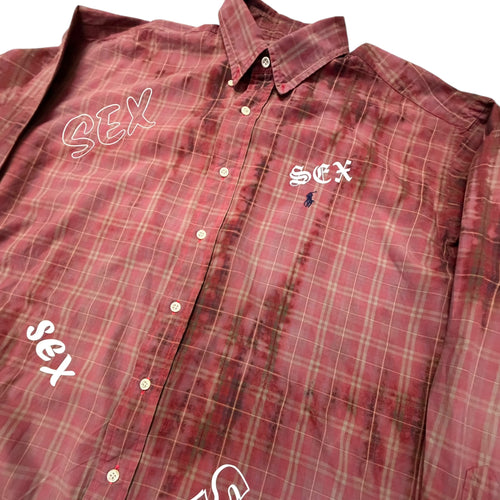camicia vintage ralph lauren custom tg XL Sex