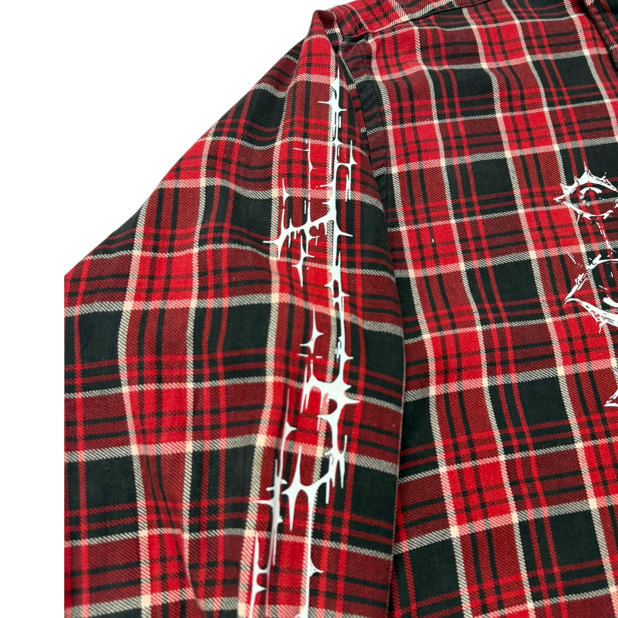 camicia vintage ralph lauren custom tg XL goth