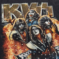 t shirt vintage con strass kisstg M