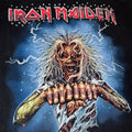t shirt vintage con strass iron maiden tg xl