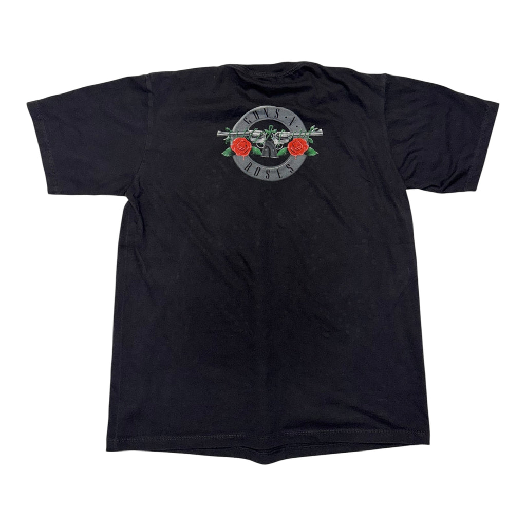 t shirt vintage con strass guns n roses  tg L