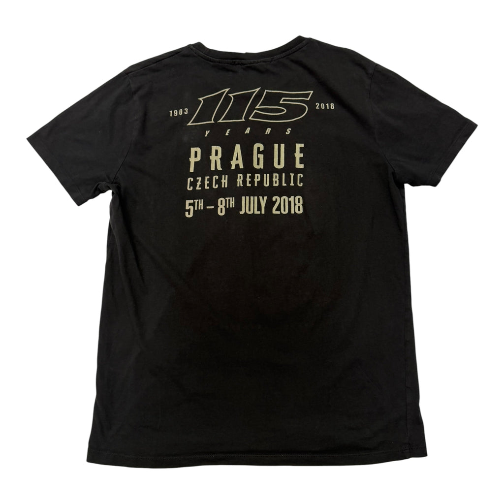 lt shirt vintage con strass harley davidson tg L