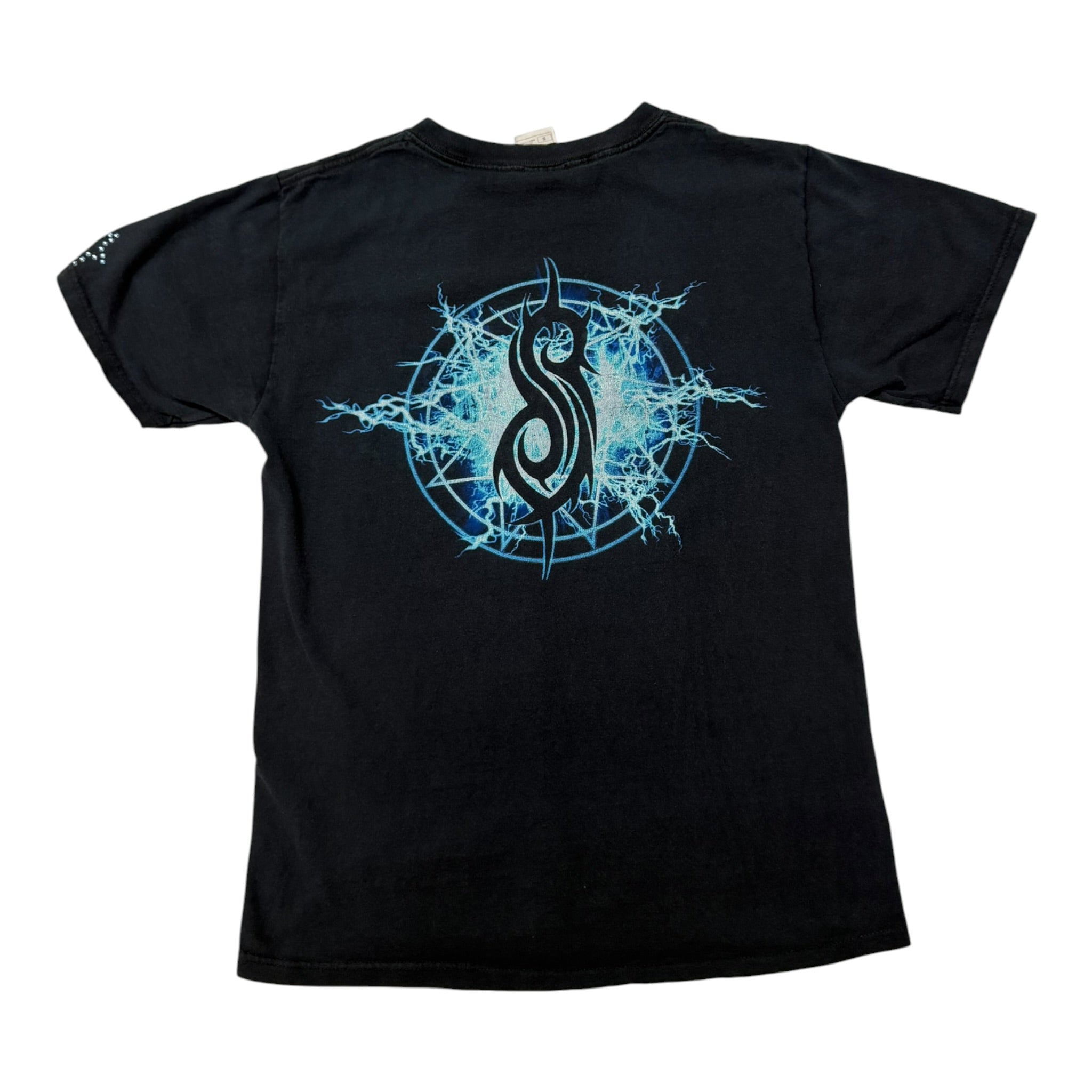 lt shirt vintage con strass Slipknot tg S
