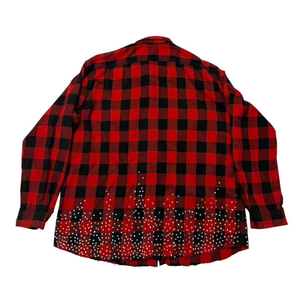 camicia vintage ralph lauren custom tg xl swarowsky