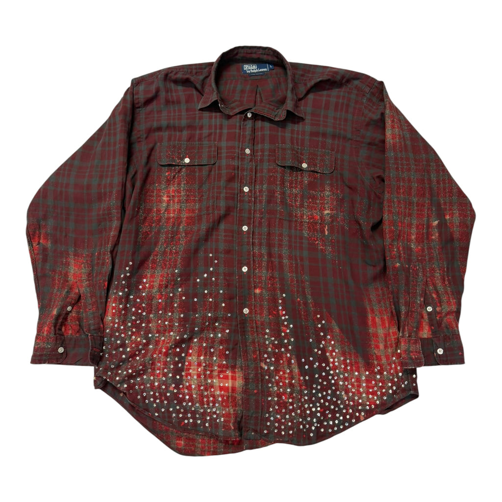 camicia vintage ralph lauren custom tg l swarowsky