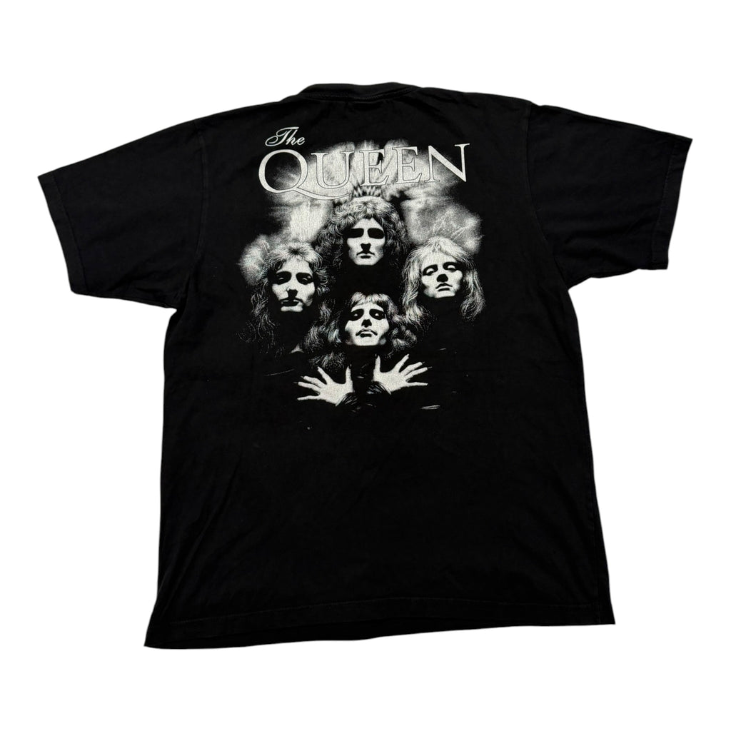 t shirt vintage sovrastampata con sigillism queen tg xL