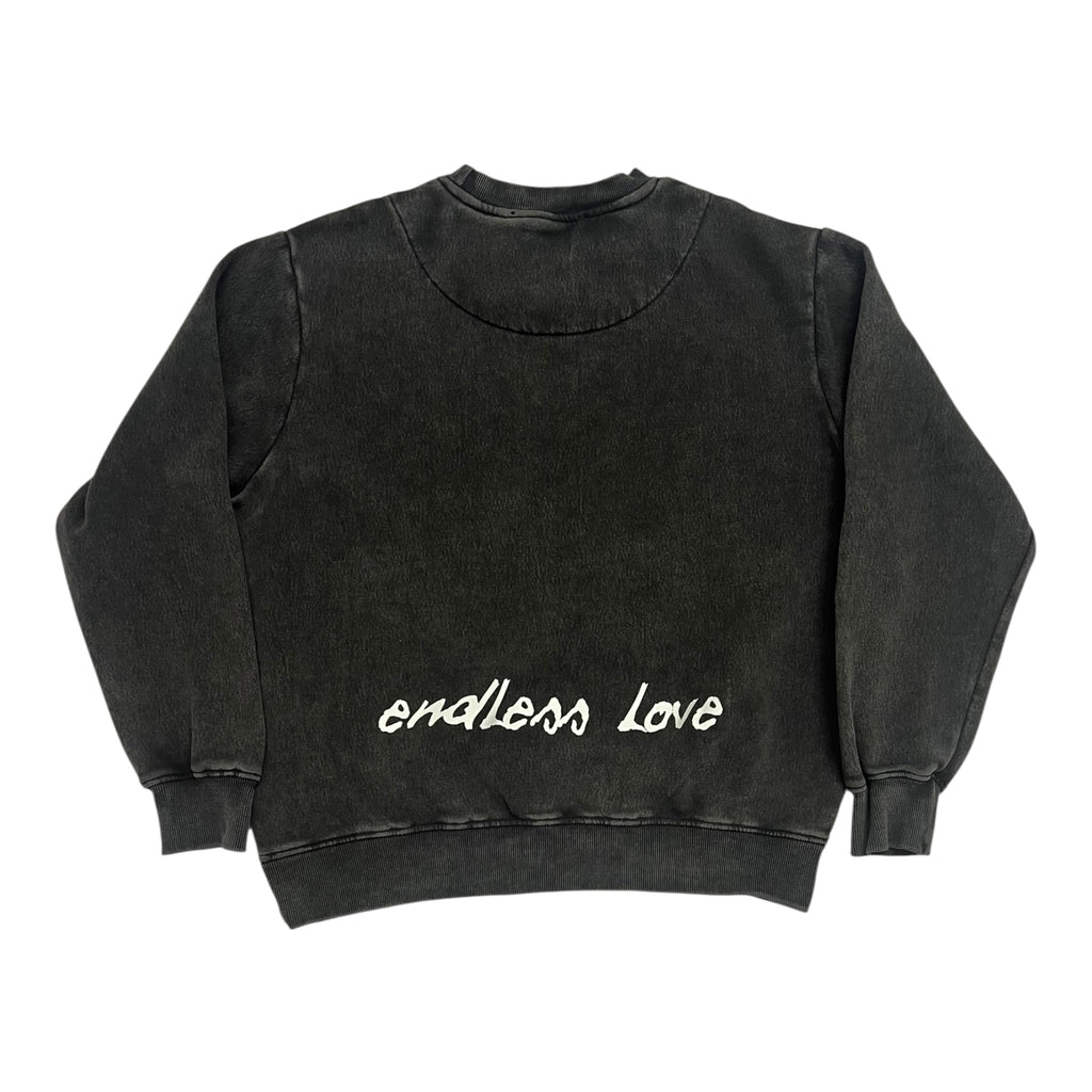 felpa vintage con strass Nirvana L