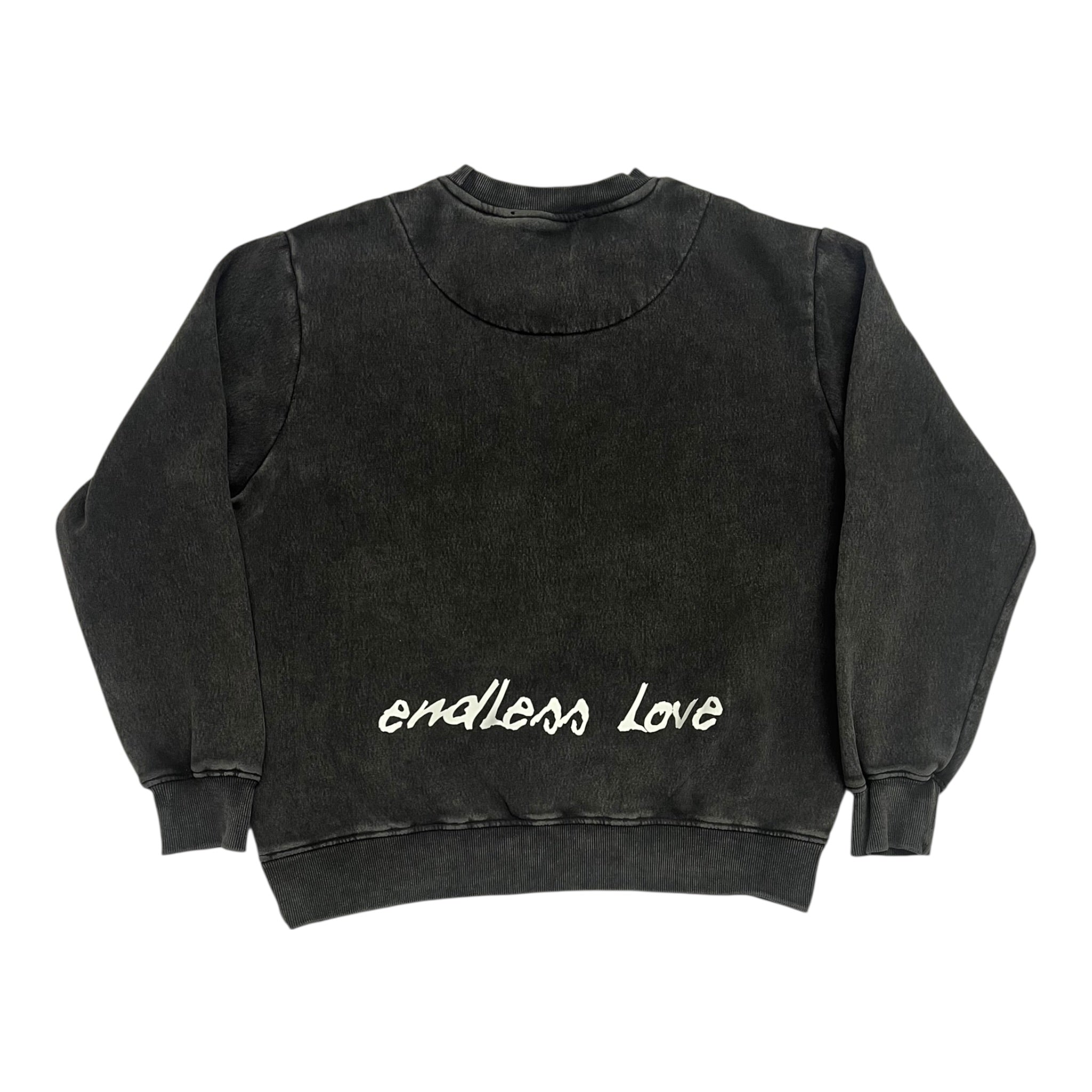 felpa vintage con strass Nirvana L