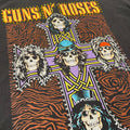 t shirt vintage con strass guns n roses  tg xl