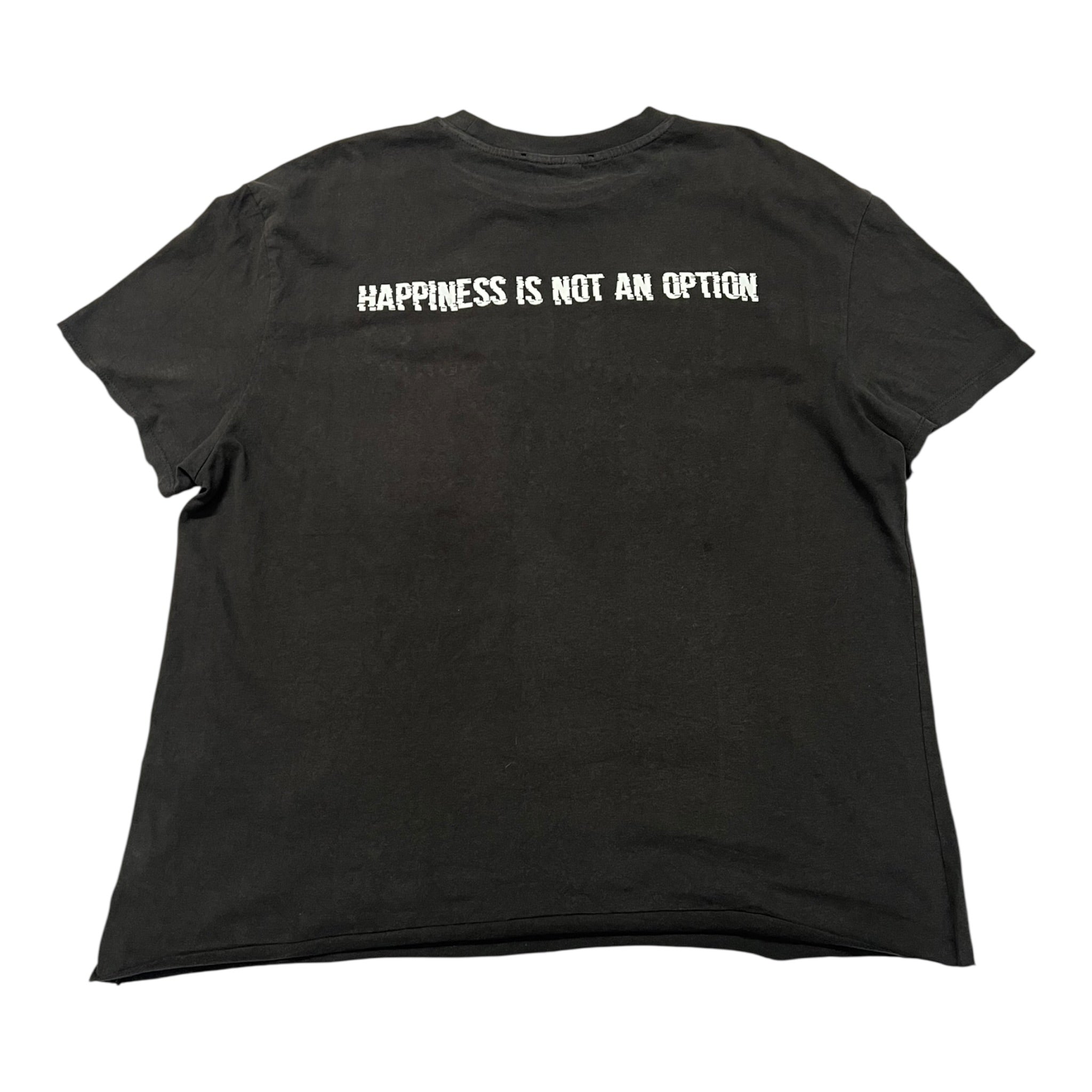 t shirt vintage con strass guns n roses  tg xl