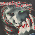t shirt vintage con strass marilyn manson tg xl taglio vivo