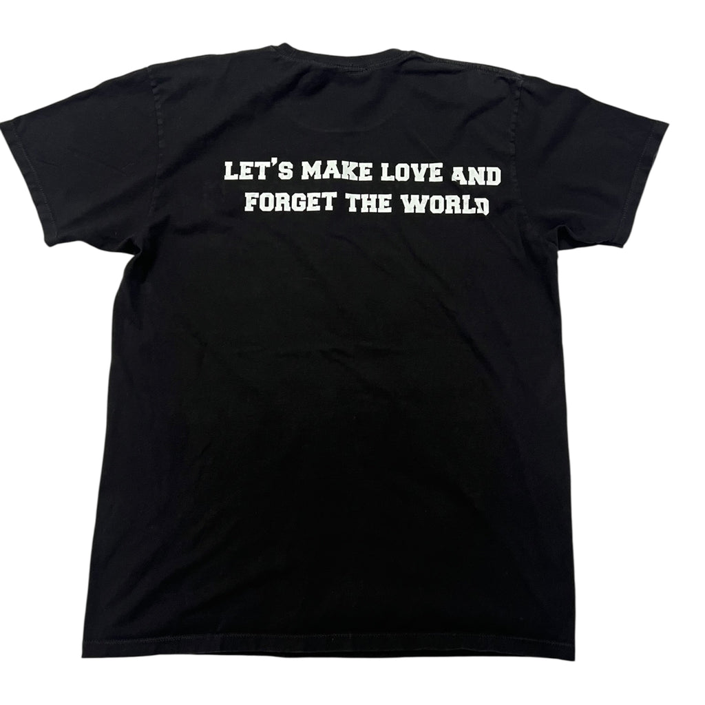 t shirt vintage con strass iron maiden  tg XL