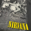 t shirt vintage con strass Nirvana tg S