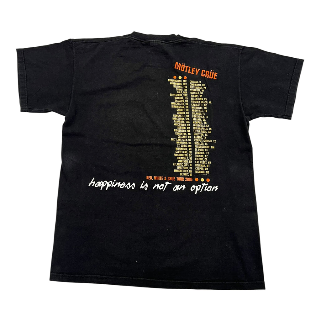 t shirt vintage con strass Motley Crue tg M