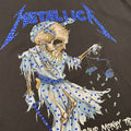 t shirt vintage con strass Metallica tg XXL