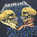 t shirt vintage con strass Metallica tg XXL