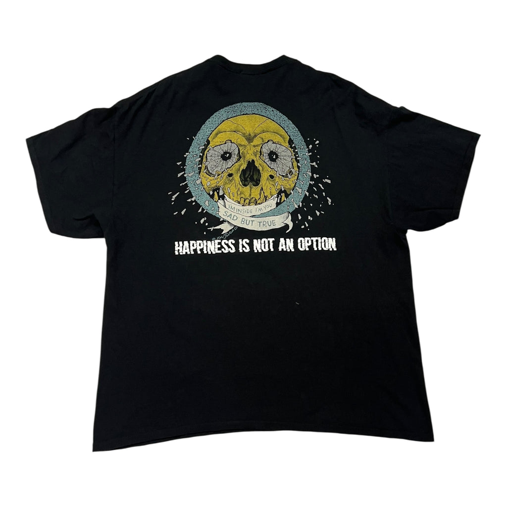 t shirt vintage con strass Metallica tg XXL