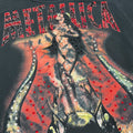 t shirt vintage con strass Metallica tg M