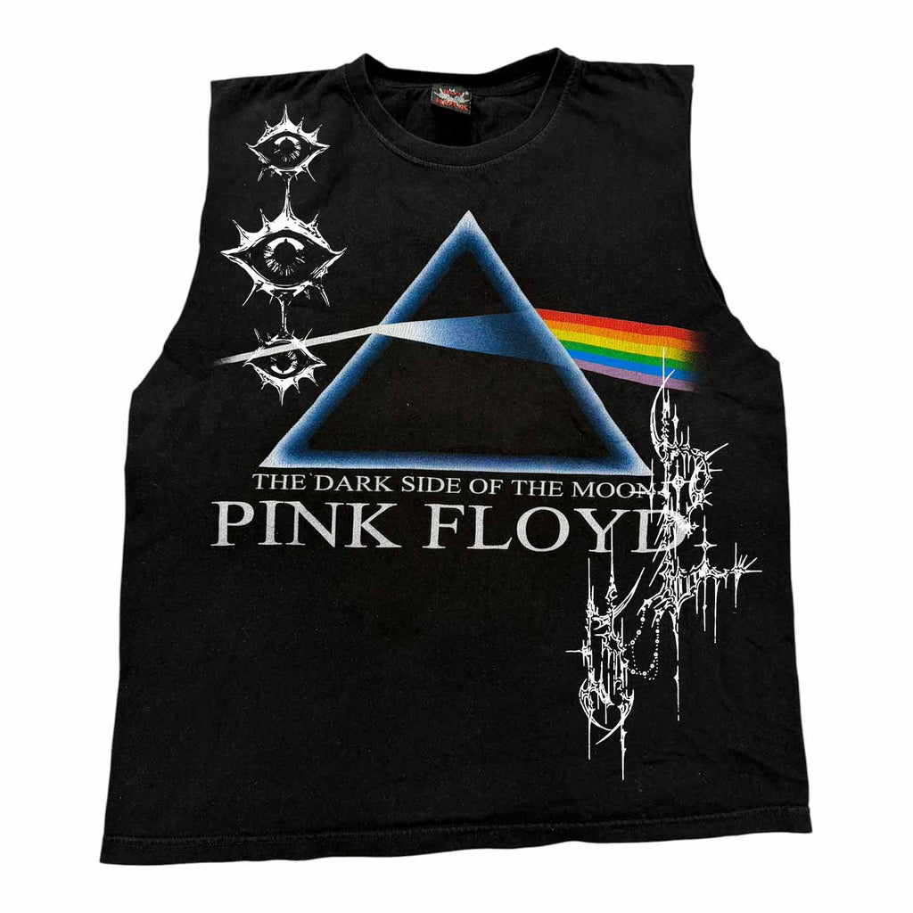 t shirt vintage sovrastampata pink floyd tg M