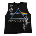 t shirt vintage sovrastampata pink floyd tg M