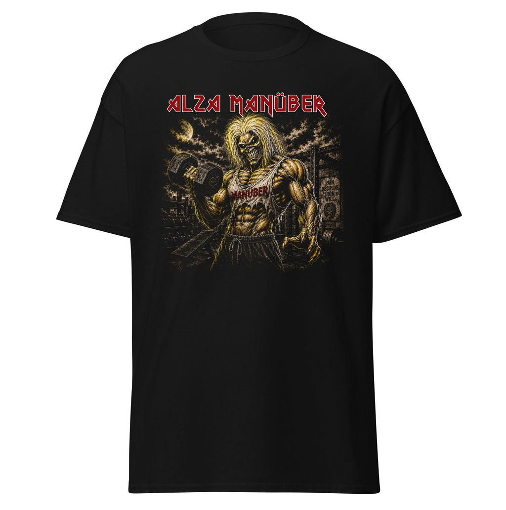 t shirt maniche corte iron alza manuber
