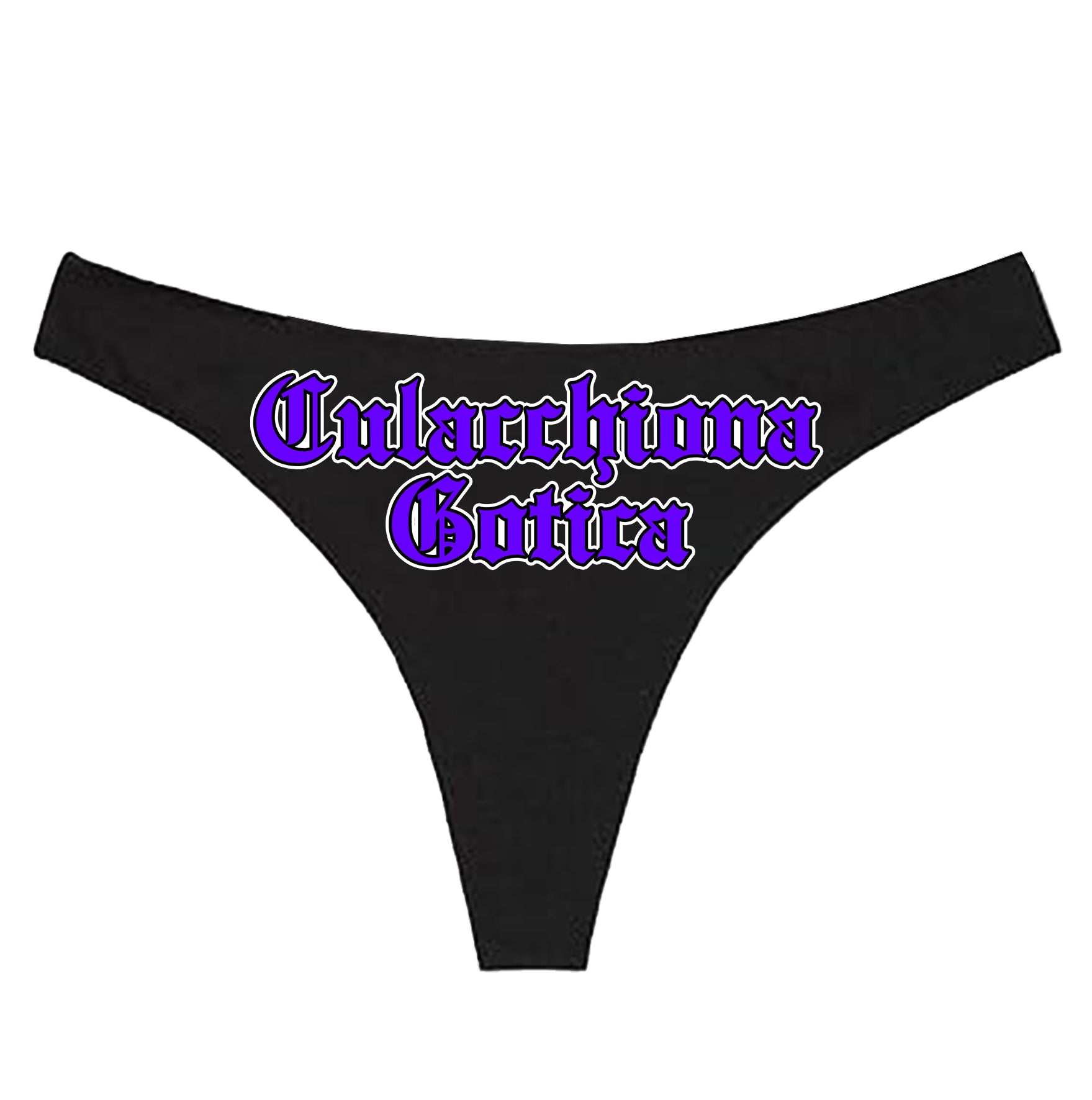 tanga gotica culacchiona