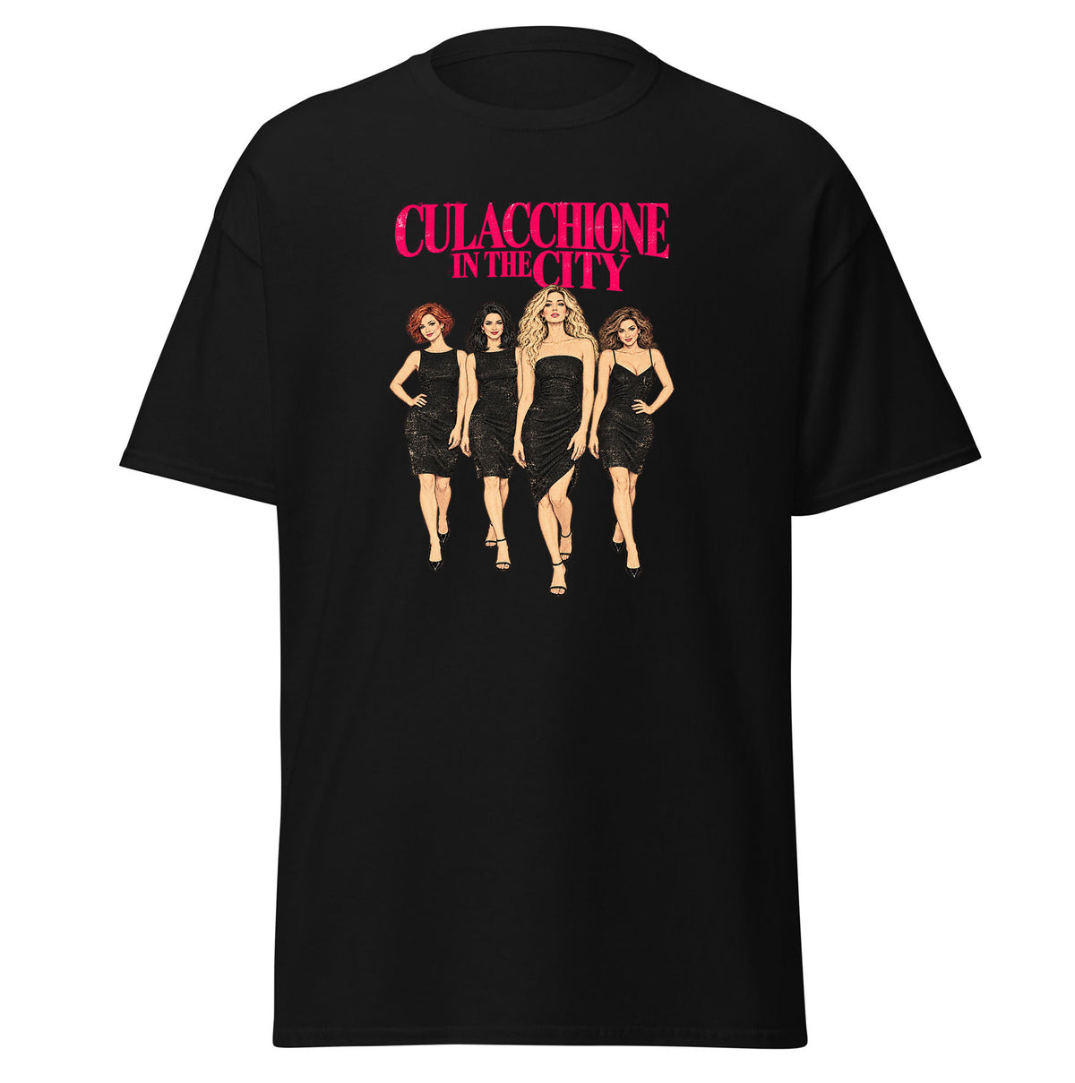 t shirt maniche corte culacchione in the city