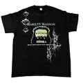 t shirt vintage sovrastampata con sigillism marilin manson tg XXL
