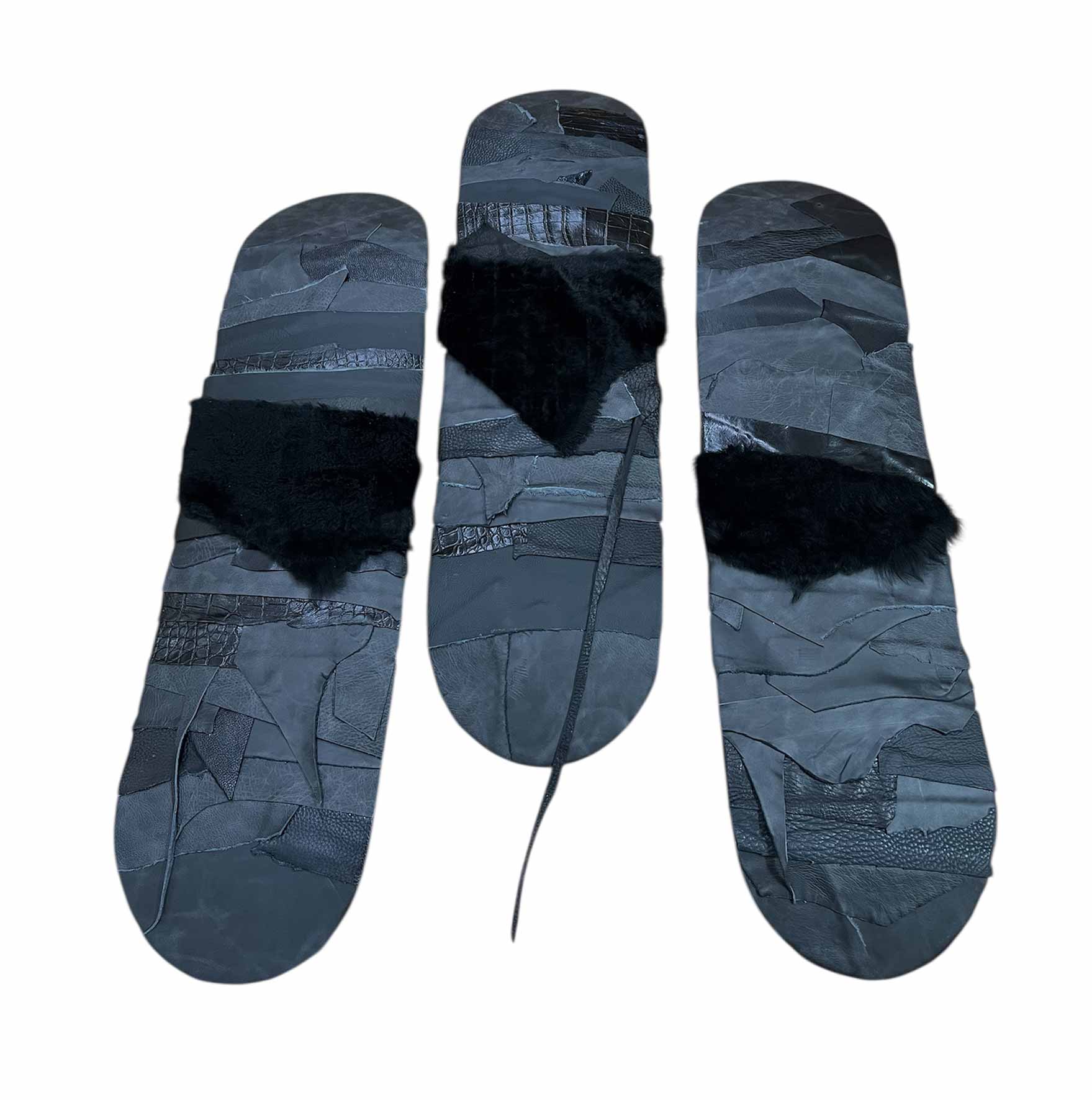 trittico skateboard patchwork