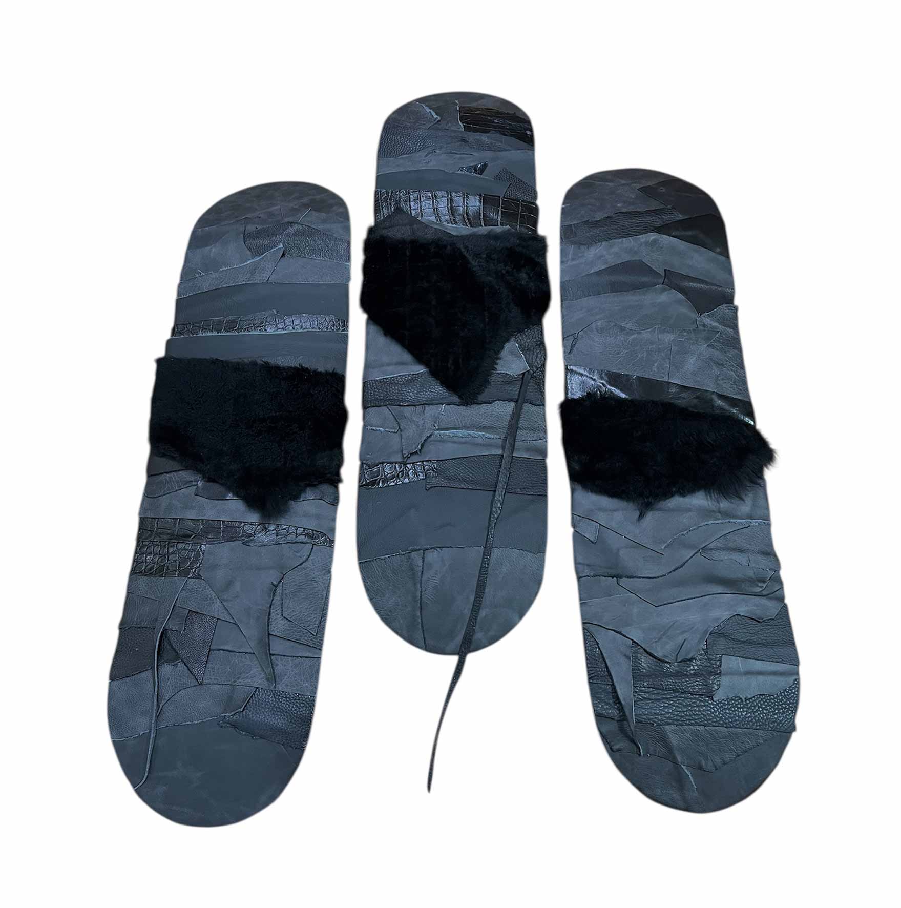 trittico skateboard patchwork